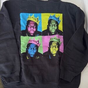 Graphic Black Sweater